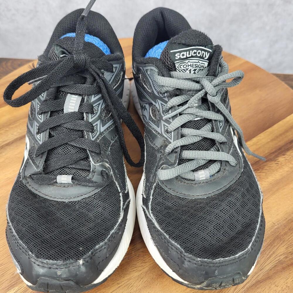 Saucony Cohesion 13 Running Shoes Womens‎ 6 Black Sneakers Trainers S10559-1 - Picture 4 of 14